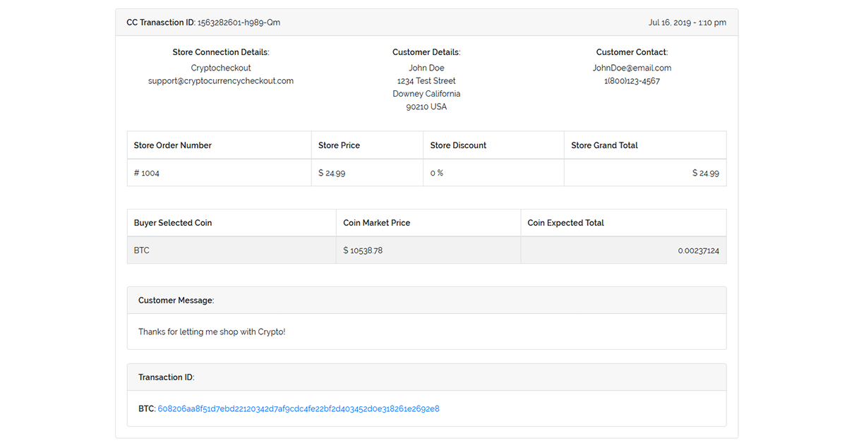 CryptocurrencyCheckout Latest Updates - v0.9 Dashboard KPI, Security