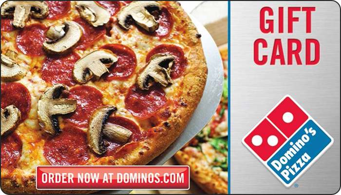 Dominos E-Gift Card